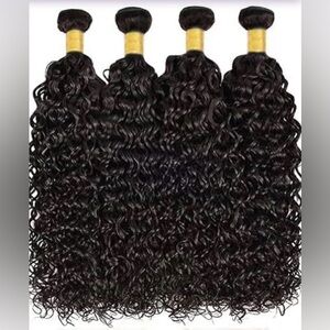 Deep Wave Black Women’s Hair Bundles- Natural Black